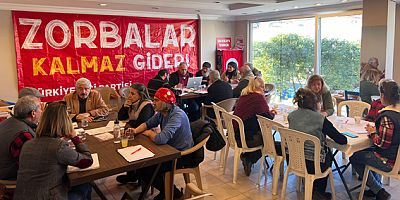 Türkiye İşçi partisi Yerel Yönetim Çalıştayı basın açıklaması